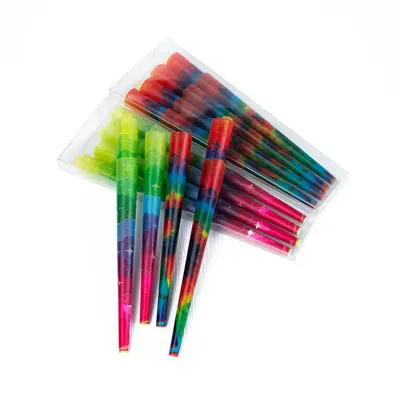 Colorful Bulk Smoking Cones Smoking Accessories Pre Rolled Tobacco Paper Cones