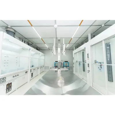 User Friendly School Lab Fume Hood with Emergency Stop Button for Work