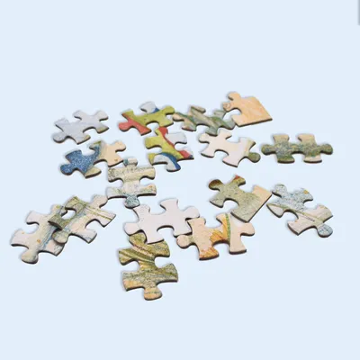 2026 Paper Grey Board Jigsaw Puzzle Cardboard Material Educational