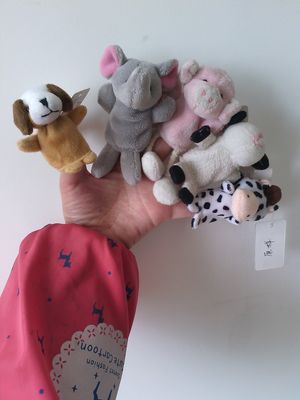 High Quality Finger Puppet Stuffed Educational Toys