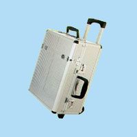 Silver Aluminum Trolley Case, Tool Trolley (HA-007)