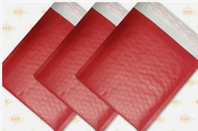 Red Kraft Bubble Mailers (NP2001)