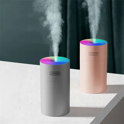 270ml Air Humidifier Mini Portable Cool Mist Ultrasonic Atomizer USB Humidifier for Bedroom