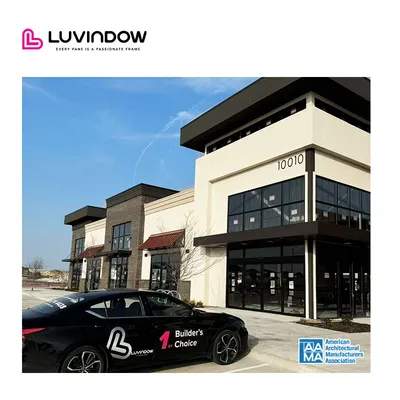 as Per Customer's Drawing Airproof Aluminum Glass Door Swing Storefront