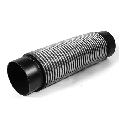 Flexible Metal Muffler Tail Pipe / Stainless Steel Exhaust Tube / Flex Hose Pipe Bellow