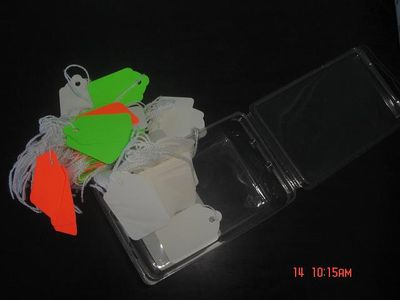 Fluorescent Paper Tag