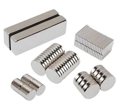 Durable Neodymium Magnets with Zinc Coating for DIY Projects