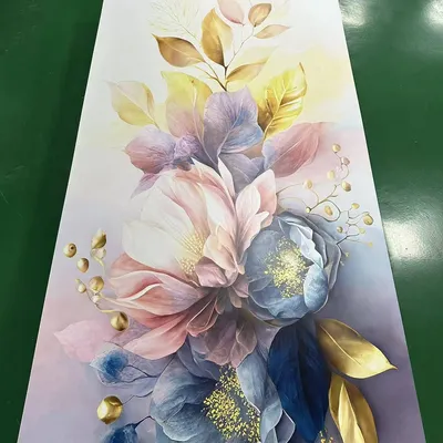 Homey High Glossy Fire Resistant Art Waterproof Eco Friendly Customize 3D Printing UV Board