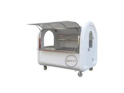Multifunctional Customizable Mobile Food Trailer for Fast Food