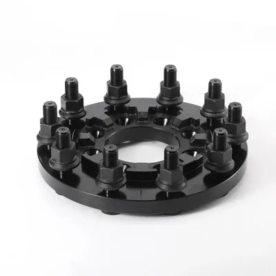 Front Wheel Adapter 8X6.5" to 10X11.25" - 1" Thick Hub Centric for RAM 2500/3500