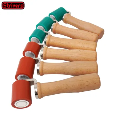 Hand Tools Hand Tool Wood Handle Seam Silicone Pressure Hand Press Roller