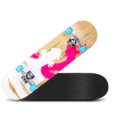 Wholesale Wood Maple Bearings Long Board Wooden Skateboard