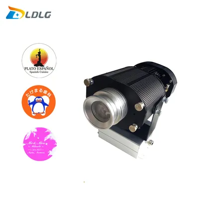 4500lm Wedding Wall Light LED Logo Gobo Projector