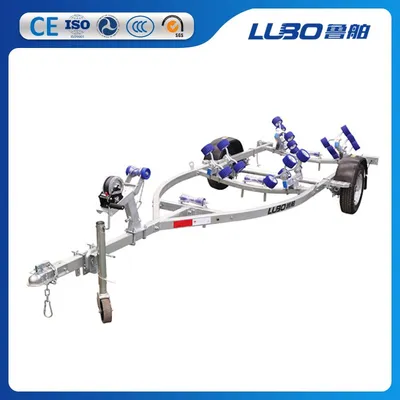 4.45m Rib520r Boat Trailer for Rubber Boat Rib Boat
