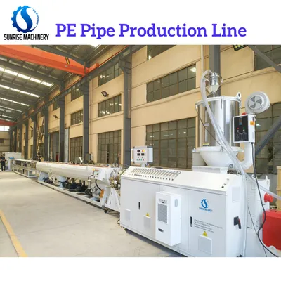 Plastic HDPE Pipe Production Line PE Pipe Tube Hose Extrusion Line