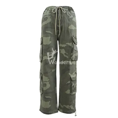 Women Camouflage Pant with Multiple Pocket