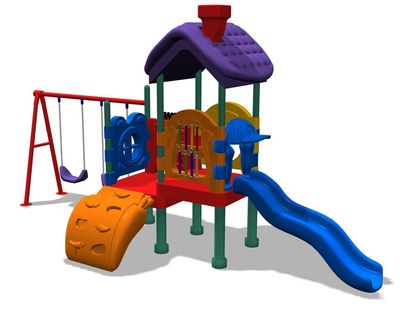 Plastic Outdoor Playgrouds (YY-8802)