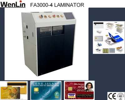 High Quality Best Price A4 Size PVC IC Card Laminator Business Cards Making Machine