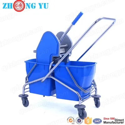 Trolley 360 Spin Wringer Mop Bucket (ZY4005)