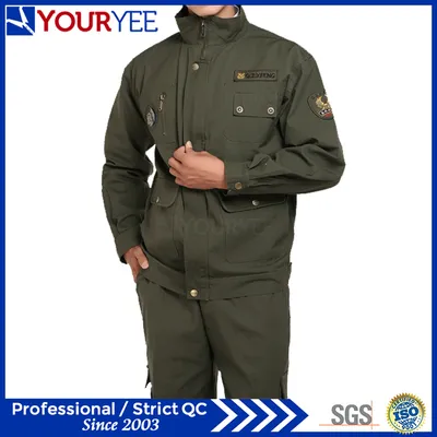 New Style Workwear Uniform Dark Green Suit (YMU107)