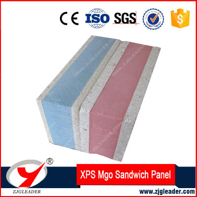 Fireproof Polyurethane EPS Sandwich Panel, MGO Sandwich Board, MGO SIP Panel