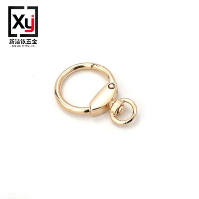 Metal Spring O Ring Key Ring Spring O Ring Metal Clasp