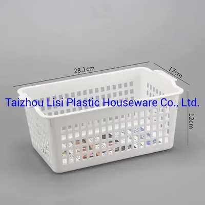 High-Quality Rectangular Plastic Storage/Handy Basket