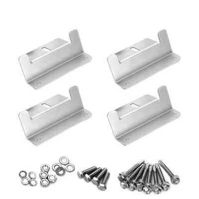 Aluminum Alloy Photovoltaic Z Solar Mounting Bracket Solar Panel Mount Bracket Kit