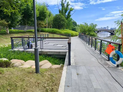 Light Mesh Opening Bridge Guardrail - River Guardrail Single Item From Zhejiang