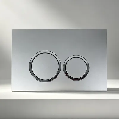 Concealed Cistern Push Panel Toilet Push Button Hidden Tank Flush Plate