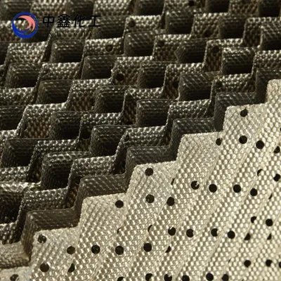 High Efficiency Low Pressure SS304 Structured Corrugated Plate Tower Packing