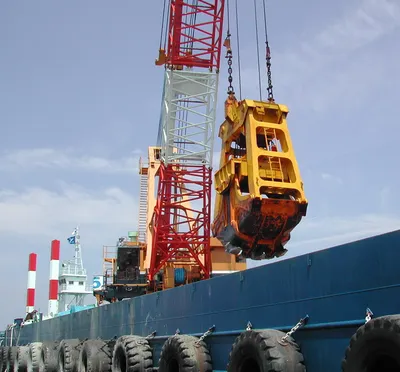 50t Clay Grab of Underwater Clamshell Grab