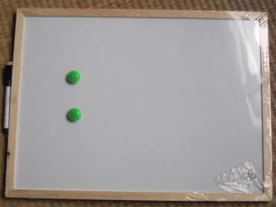 White Board 30X40cm with Wood Frame