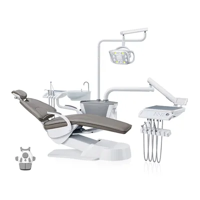 LK-AF100 Fengdan Electric Dental Treatment Unit Clinic Chair Full Set with Accessories