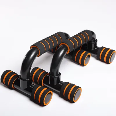 Factory Direct Sales Orange Black Fitness Power Muscle Pushup Stand