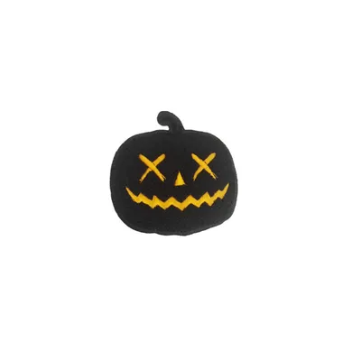 Custom Black Fabric Chenille Patches with Golden Thread
