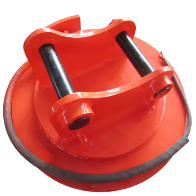 High Efficiency Powerful Heavy-Duty Durable Round Electric Excavator Magnet for Steel Scrap