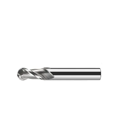 2 Flute Solid Carbide Ball End Mill for Aluminum
