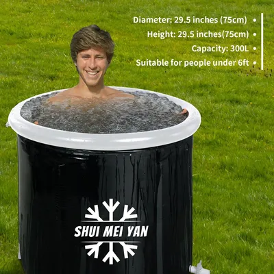 Portable Ice Bath Tub Athletes Recovery Pod for Home Use