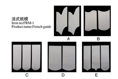 French Manicure Nail Tip Guides