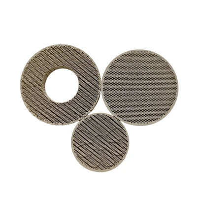 Power Saving Green Color Porous Cordierite Honeycomb Ceramic Plate for Gas Heating