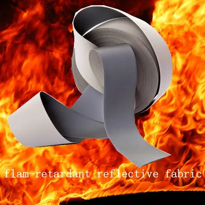 Flam Retardant Reflective Warning Tape (C1900)