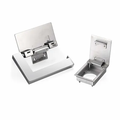 Large Flat Handle Stainless Steel Protective Box