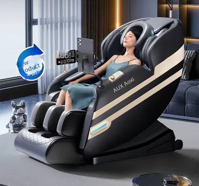 Full Body SL Track Massage Chair with Foot Massage Machine & Calf Compression