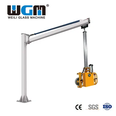 Vertical Insulating Glass Machine Glass Unloading Machine Pneumatic Vacuum Crane Glass Sucker Carrier Lifter Sucker Glass Machine