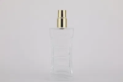 Empty Rectangular Glass Perfume Bottle for Fragrance Oil Luxury Glass Spray Bottle