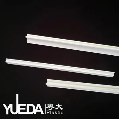 Yueda PVC Plastic Extrusion Profile for Architecture with White Color
