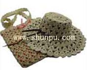 Straw Hat & Bag (GL0710-6004)