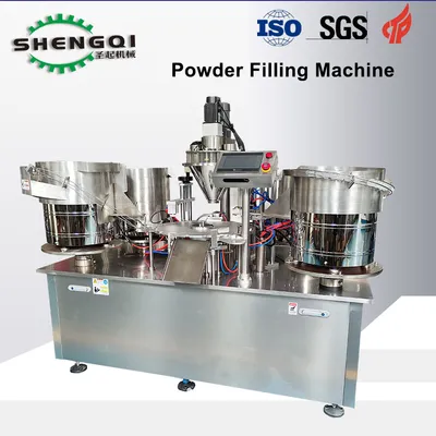 Automatic Protein Powder Tea Powder Filling and Capping Machine