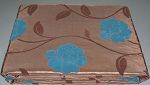 Flocked Window Curtain